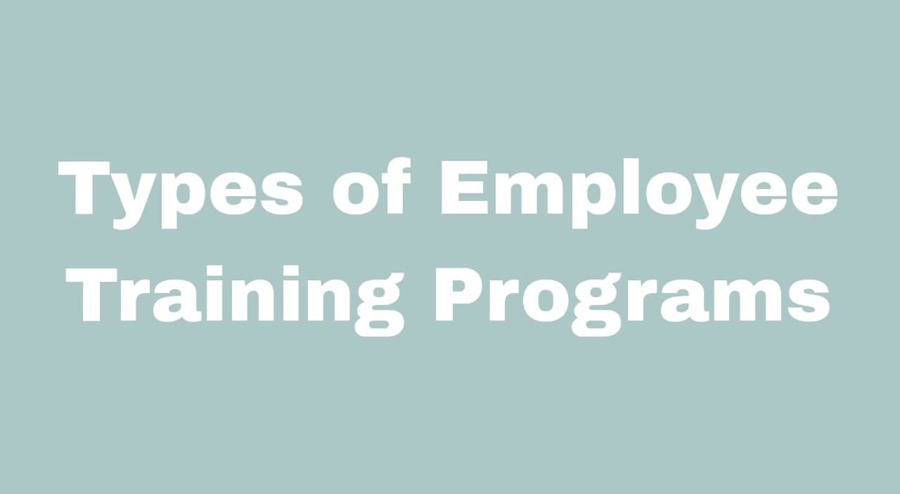 types-of-employee-training-programs