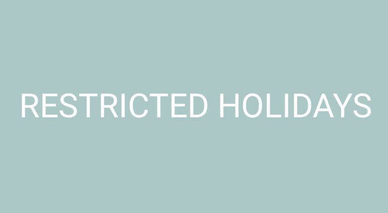 restricted-holidays