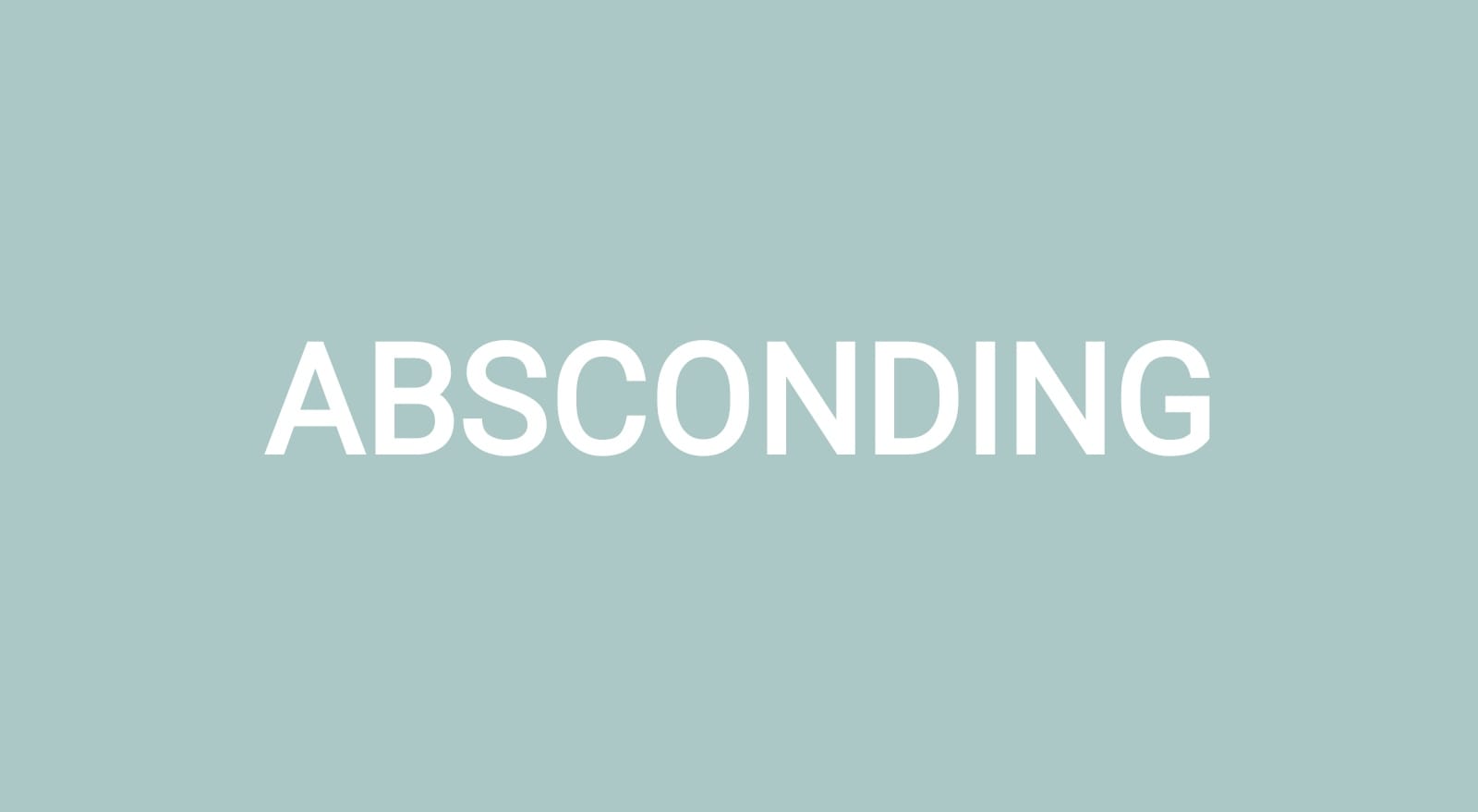 absconding